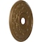 Ekena Millwork Baltimore PVC Medallion (Canopies up to 7 3/4"), 22"OD x 3 1/2"ID x 1"P, Metallic Champagne Bronze CMP22BACCB - alternate 3